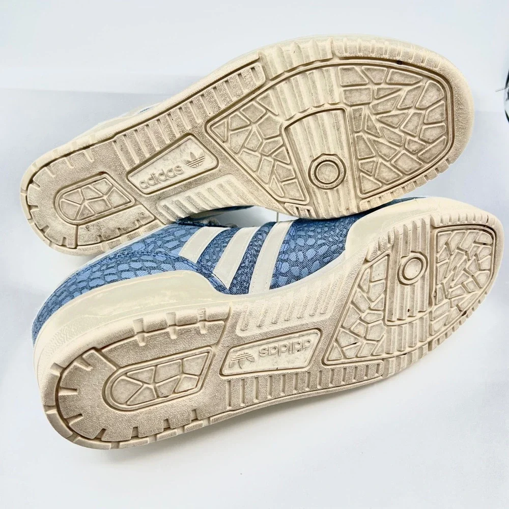Adidas Rivalry Low Snake Jaquard Pack Crew Blue‎ White IE4871 Men's US 10